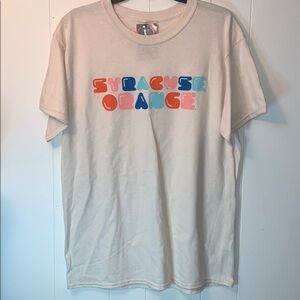 Image one official league Syracuse orange cotton T